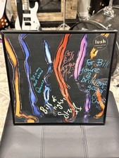 LUSH Sweetness and Light SIGNED Vinyl by the 4 ORIGINAL band members (Framed) picture