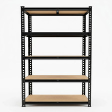 5 Tier Metal Shelving Unit Slim Storage Rack Kitchen Pantry Organizer picture