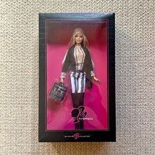 2007 Barbie Collector MAC Barbie Gold Label Doll Mattel NRFB picture