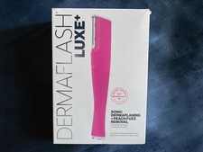 DERMAFLASH LUXE+ Sonic Dermaplaning & Peach Fuzz Removal Tool - Pink picture