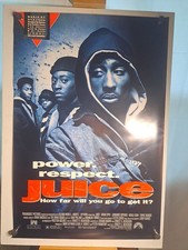 JUICE Original 1992 Movie Theater Poster Rolled - TUPAC SHAKUR 27x40 picture