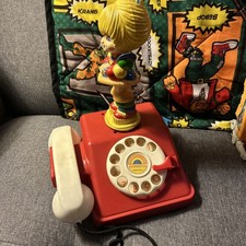 1983 Rare Vintage Rainbow Brite Phone Toy Rotary  picture