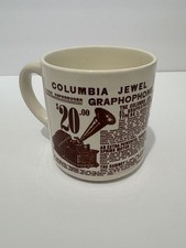 Sears Roebuck Catalog 1906 Advertising Beige Ceramic Coffee Mug Cup Vintage picture