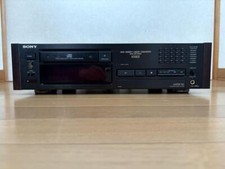 SONY CDP-X55ES CD Player High Density Linear Converter Color Black Vintage picture