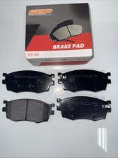 Disc Brake Pad Set SBP 8266D1156 fits Hyundai Accent 06-11 Kia Rio 06-11 Dodge picture