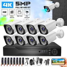 Sistema De 4/8 Camaras De Seguridad Para Casa 5MP 4K Con Vision Nocturna Video picture