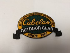 Cabela’s Outdoor Gear Since 1961 Embroidered Patch 4” Hunting Fishing picture