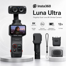 Insta360 Luna Ultra Standard Bundle 8K AI Gimbal Camera 4K120 Dual Lens Vlog picture
