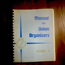 VTG.  Manual for Union Organizers, Eastern Conference of Teamsters, 1970 picture