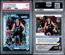 Yuta Watanabe RC, Fast Break Prizm #146 - 2018-19 Panini Prizm - PSA 9 MINT picture