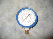 Vintage Robinair 11692 Blue Pressure Gauge  picture