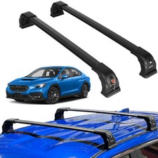 220 lbs Roof Rack Crossbars for Subaru WRX 2022-2026 - Black picture