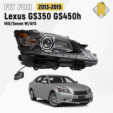 For 2013-2015 Lexus GS350 GS450h HID/Xenon Headlight W/AFS Right Passenger Side picture