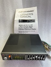 Vintage Pyramid Graphic Equalizer SE705-VL-LED 250 Watt 7 Band Spectrum 250 Watt picture