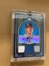 2005 Donruss Diamond Kings - C.C. Sabathia #76 Bronze Materials Signatures /100 picture