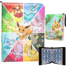 9-Pocket 900-Card PU Leather Binder Album – TCG, MTG, Sports & Game Card Storage picture