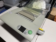 Powis Parker Fastback Model 20 Tape Book Binding Machine + Binding Supplies picture